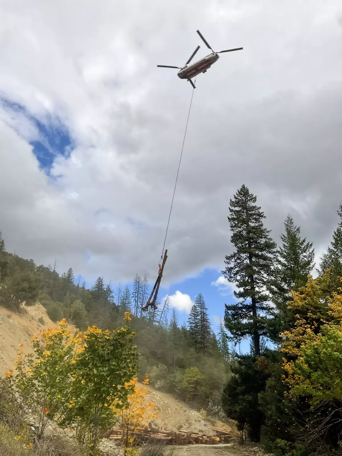 Helicopter Logging